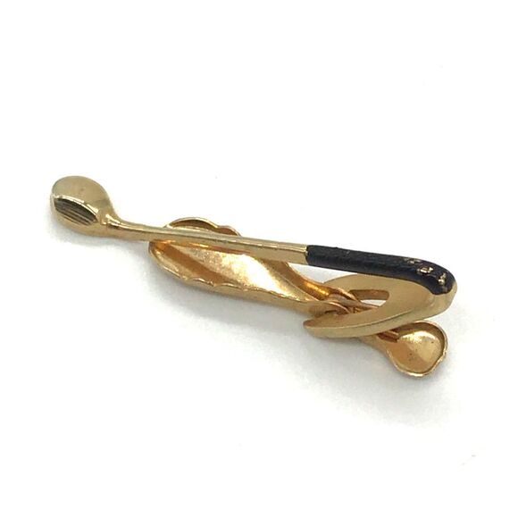 Vintage Tie Tac with Golf Club Motif - Picture 3 of 6